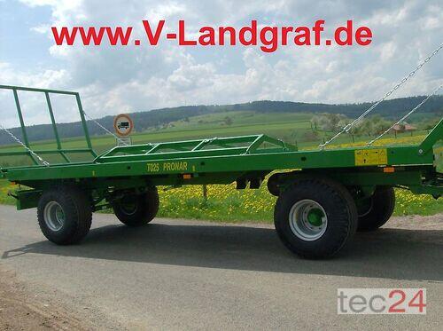 Pronar T 025 M Ballenwagen 12 to Dreschemellenkung