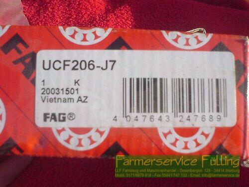 FAG - Vierkant-Flanschlager UCF206-J7