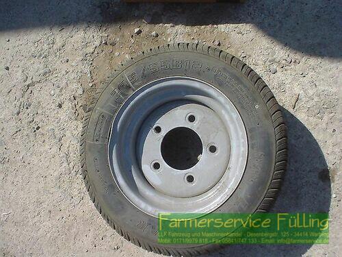 Complete Wheel Sonstige/ Other - Felge und Reifen beschädigt, 225/55B12