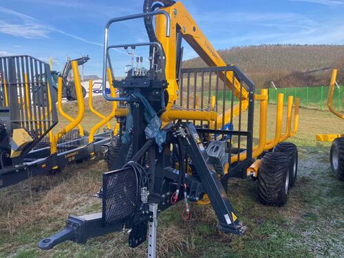 Uniforst Forstanhänger 6t+ Forstkran6,3