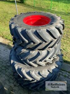 Tyre Fendt - Michelin 480/70 R24 + 540/65 R
