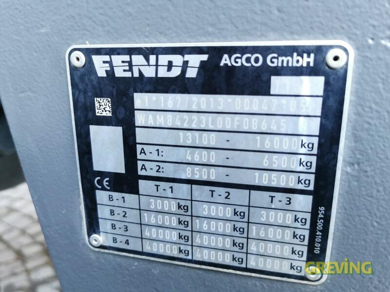 Fendt - 828 Vario Profi Plus, Motor neu/engine new, 2