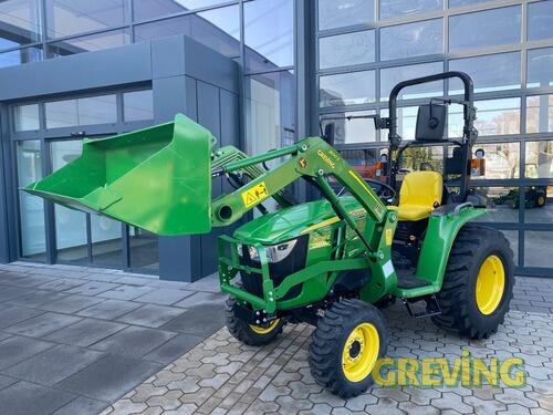 John Deere - 3038E + 300E Frontlader