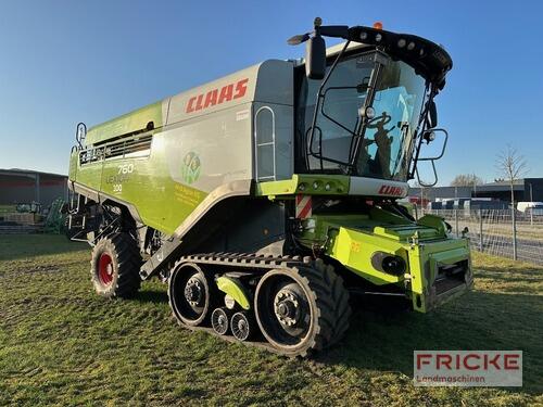 Claas Lexion 760 Terra Trac Anul fabricaţiei 2014 Gyhum-Bockel