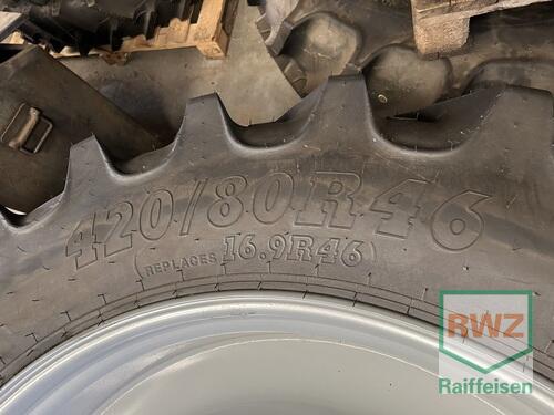 Satz Reifen Bkt 420/80 R46 Rt Årsmodell 2024 Riedstadt-Wolfskehlen