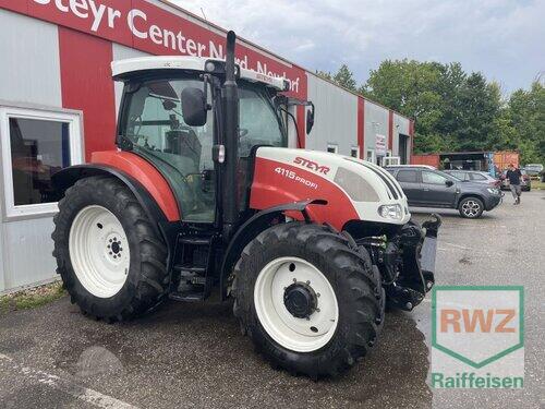 Steyr Profi 4115 Komfort Årsmodell 2006 4-hjulsdrift