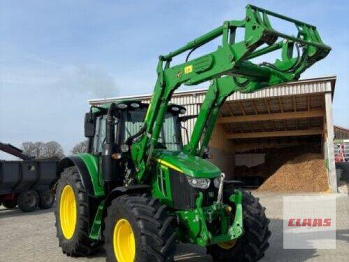 John Deere 6100m + Fl 623 R Autotrac caricatore anteriore anno di costruzione 2021