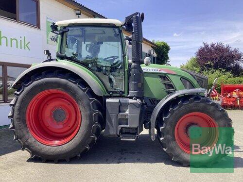 Fendt 724 Vario S4 Profi Plus Årsmodell 2015 4-hjulsdrift